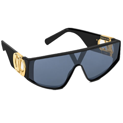 LOUIS VUITTON Z1620U The LV Pilot Sunglasses Brown Gold Plastic  Women's 1183